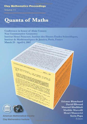 Buy Quanta of Maths: Conference in Honor of Alain Connes, Non ...