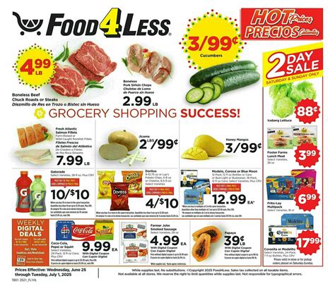 Food 4 Less Weekly Ads & Deals from June 25