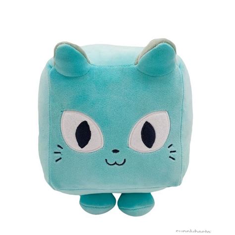 CUTE SQUARE BLUE PLUSH – TechMax