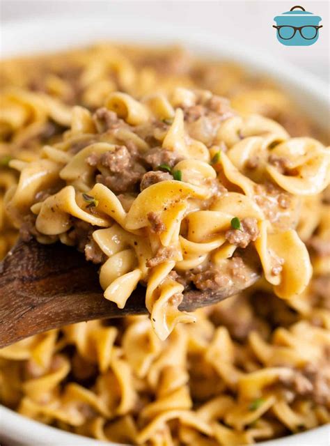 Instant Pot Hamburger Helper Stroganoff - The Country Cook