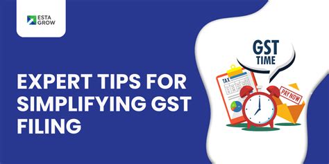 GST Filing Tips 的图像结果