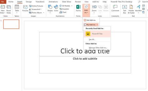 Image result for Power BI Plugin for PowerPoint