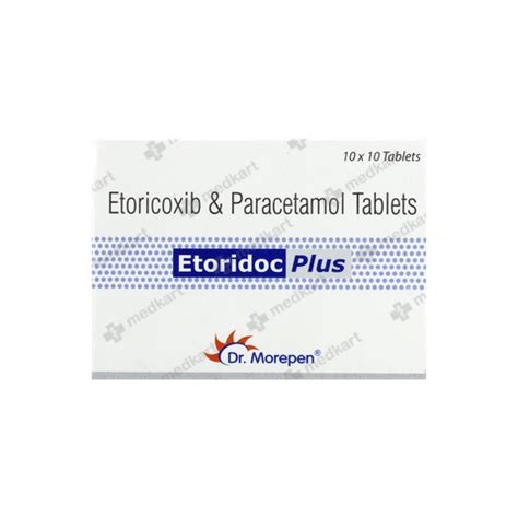 ETORIDOC PLUS TABLET 10'S : View Price, Combination and Alternatives ...