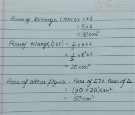 1)ABCD is a rectangle. find the area of theabove figure A ECD.a. 48 ...