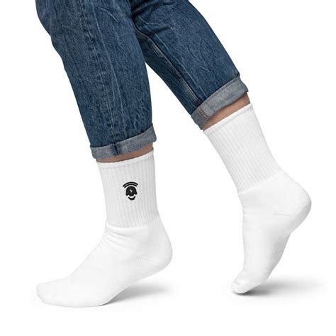 Loading image: Long White Socks Mens