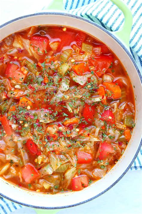Simple Cabbage Soup Recipe