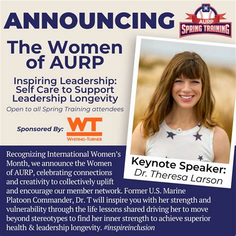 Dr. Theresa Larson DPT, CSCS, USMC on LinkedIn: #keynotespeaker # ...