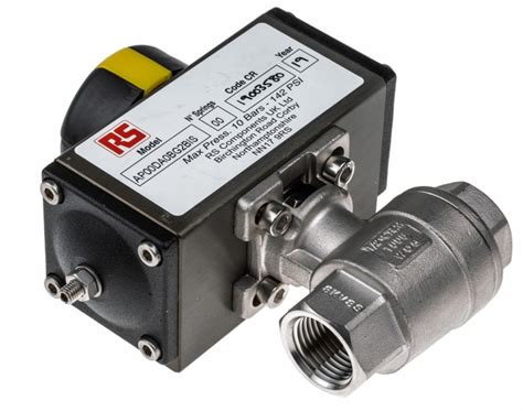 RS PRO | RS PRO Ball type Pneumatic Actuated Valve, 1000 psi, BSP ...