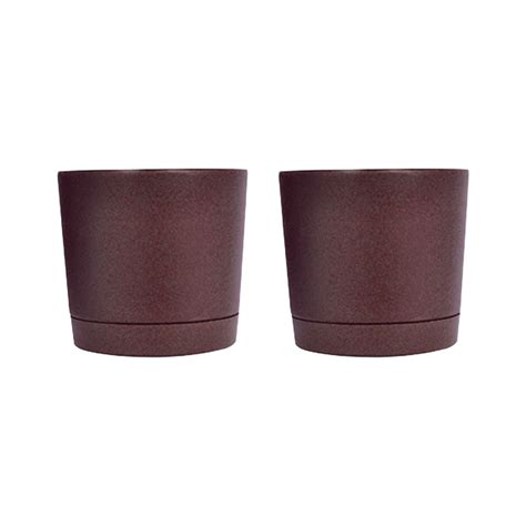 Reduced,BILIKEYU Modern Plastic Plant Pots with Drainage Holes and ...