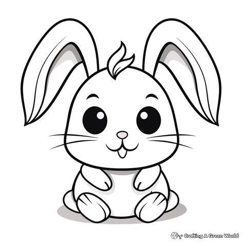 Cat And Bunny Coloring Page - Download Free Printable
