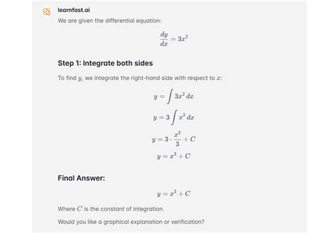 Image result for Differential Equation Example with Solution