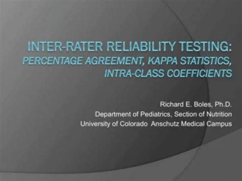Inter-Rater Reliability Testing 的图像结果