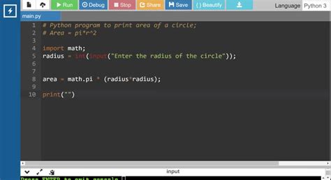 Image result for Python Coding Grade 10 Circle