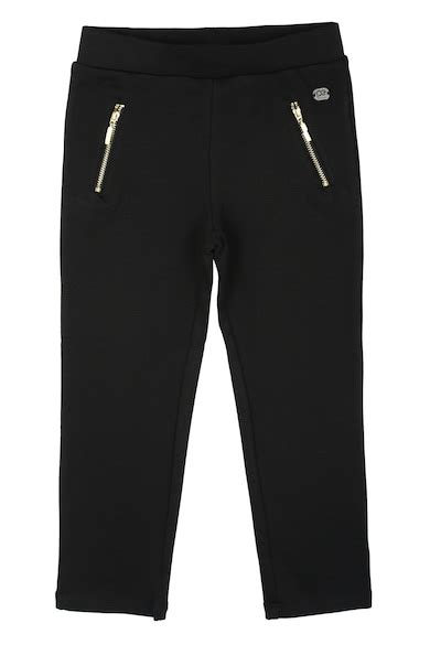 Buy Girls Black Solid Regular Fit Leggings Online - 791092 | Peter England