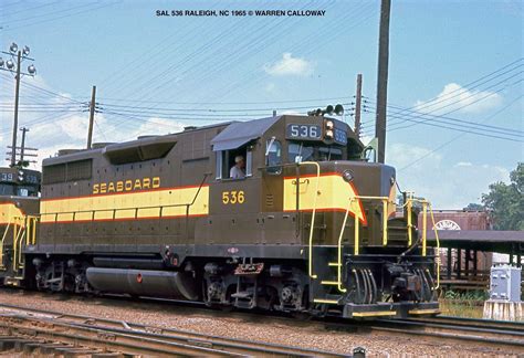 A pair of new Seaboard Air Line GP35's at Raleigh, North Carolina in ...