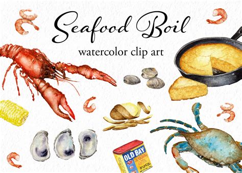 Free shrimp boil clip art, Download Free shrimp boil clip art png ...