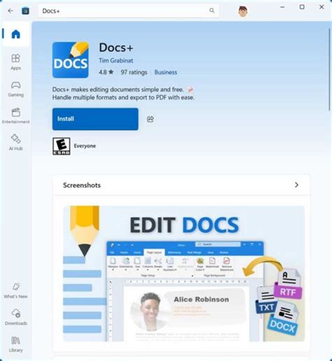 Docs Free Programs 的图像结果