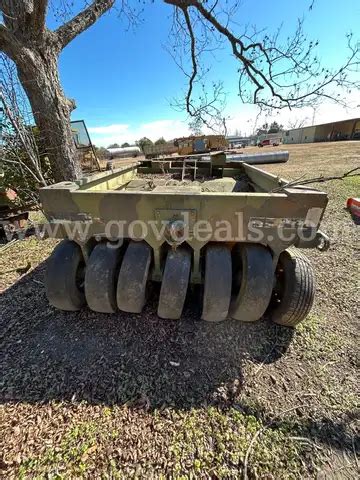 Rubber-Tired Compaction Roller | GovDeals