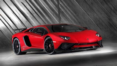 Lamborghini Aventador LP750 4 SV, Car, Red Cars Wallpapers HD / Desktop and Mobile Backgrounds