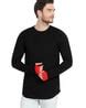 Buy Black Tshirts for Men by GLITO Online | Ajio.com