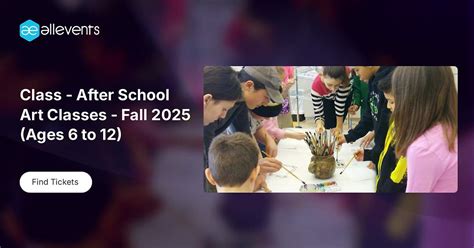 Class - After School Art Classes - Fall 2025 (Ages 6 to 12), 125 N ...