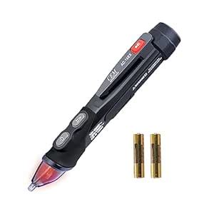 CEM AC-15EX Voltage Tester,Non-Contact Volt Tester, with Dual Range AC ...
