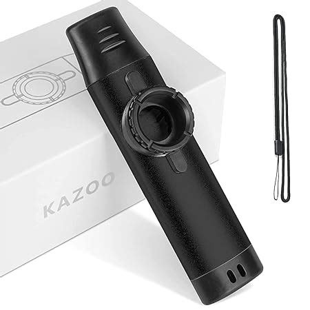 HASTHIP® Metal Kazoo Musical Instrument, Aluminum Alloy Kazoo with 5 ...