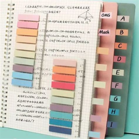 Flipkart.com | Levin Morandi Sticky Tabs, Translucent Book Tabs for ...