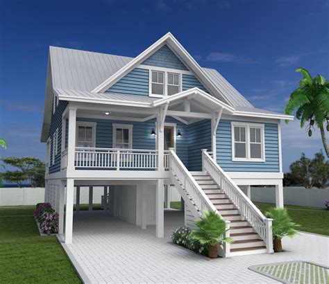 Beach house plans coastal homes – Artofit