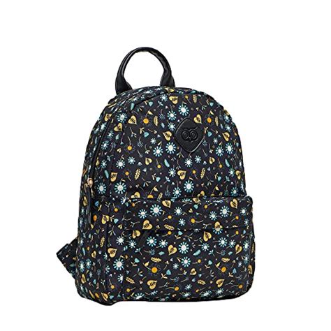 Buy Chumbak Daisy Day Women's Backpack - Black at Amazon.in
