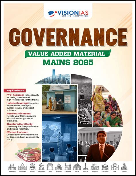 Vision Ias Governance Value Added Material Mains 2025 English Medium ...