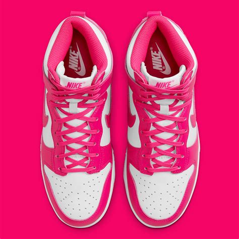 Nike Dunk High Pink Prime DD1869-110 Release | SneakerNews.com