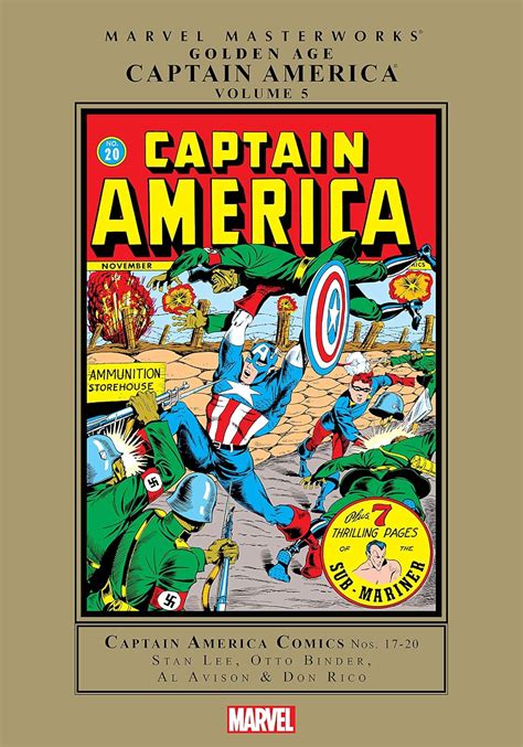 Captain America Golden Age Masterworks Vol. 5: Golden Age Captain ...