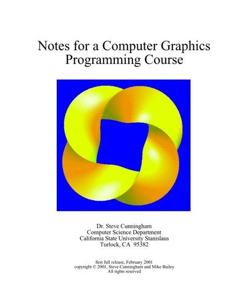 Image result for Computer Graphics Programming Notes