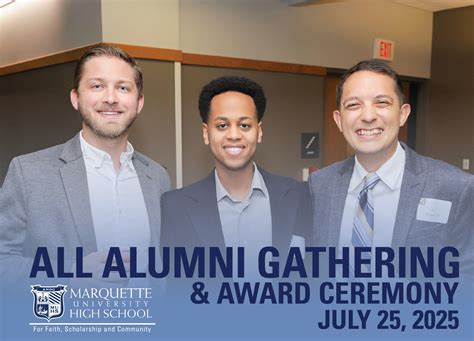 Marquette University High School | Mark your calendar, MUHS alumni ...