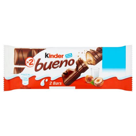 Buy Kinder Bueno Milk Chocolate and Hazelnuts at best price in india ...