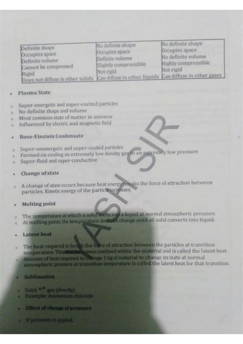 Image result for Class 9 Science Chemistry Chapter 1 Table