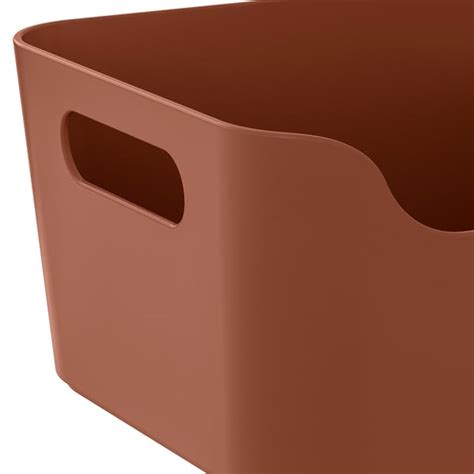 UPPDATERA box, red-brown, 24x17 cm (91/2x63/4") - IKEA