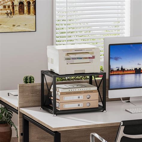 Giikin Desktop Printer Stand with 2 Tier Wood India | Ubuy