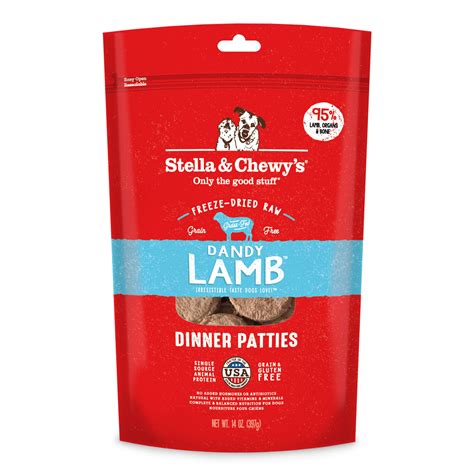 Stella & Chewys Dandy Lamb Freeze Dried Raw Dog Food - OK Feed & Pet Supply