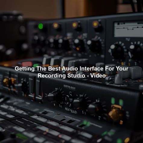 Best Recording Audio Interface 的图像结果