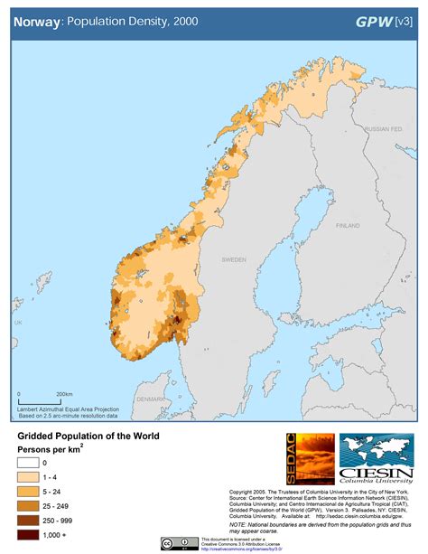 Map of Norway with cities and regions