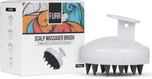 FURR By Pee Safe Scalp Hair Head Soft Silicone Scrubber Brush For ...