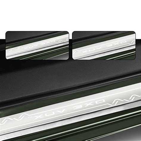 Stainless Steel Door Sill Plate Guards for XUV 3XO