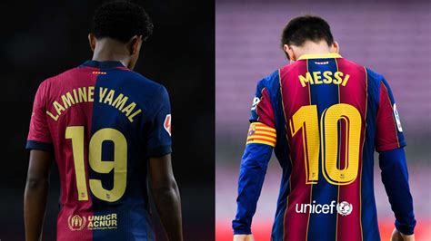 ¿Está Lamine Yamal listo para usar el '10' de Lionel Messi en el ...