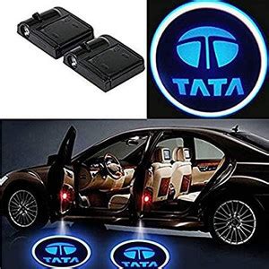 goshop 2pcs Door Light for Tata Logo Projector Lights LED Laser Ghost ...