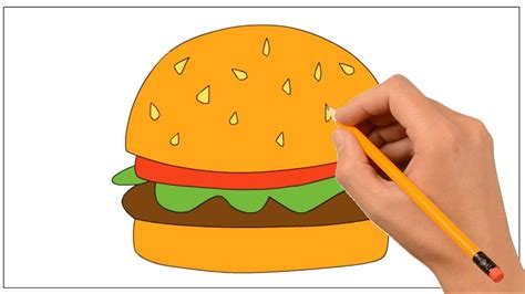 How To Draw A Cheeseburger - Understandingbench16