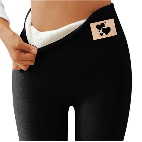 Aloohaidyvio No Boundaries Fleece Lined Leggings Women - Thick Soft ...