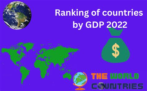 The richest countries in the world: Ranking of countries by GDP 2022 ...