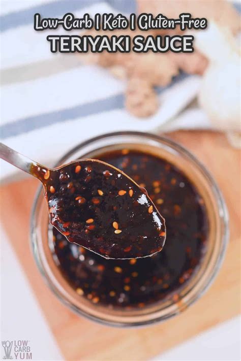 Delicious and Low Carb Keto Teriyaki Sauce